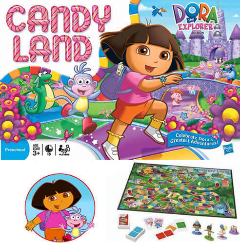 dora board games candy land