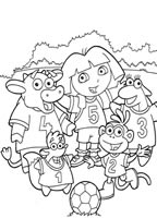 Dora and friends