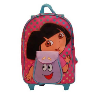 pink dora backpack