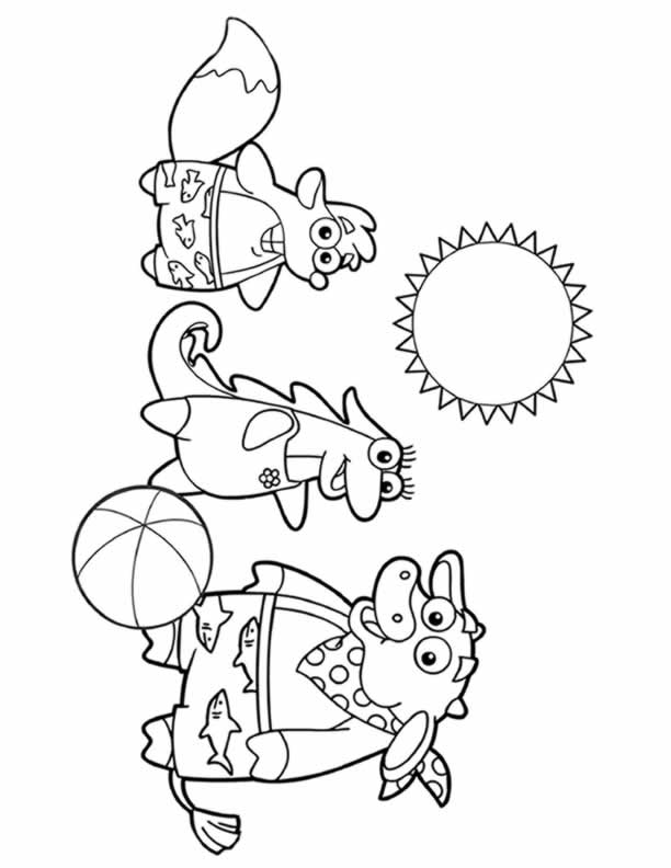 Benny Dora The Explorer Coloring Pages Sketch Coloring Page